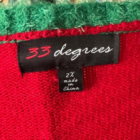 Christmas Red Festive Ugly Sweater - Picture 2 of 2